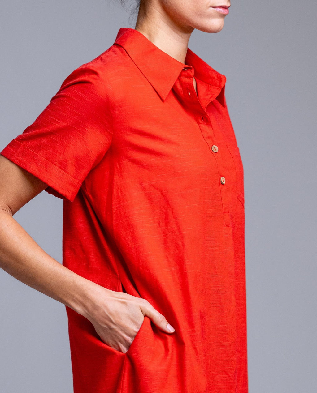 Vestido Corto Liso SEÑORETTA