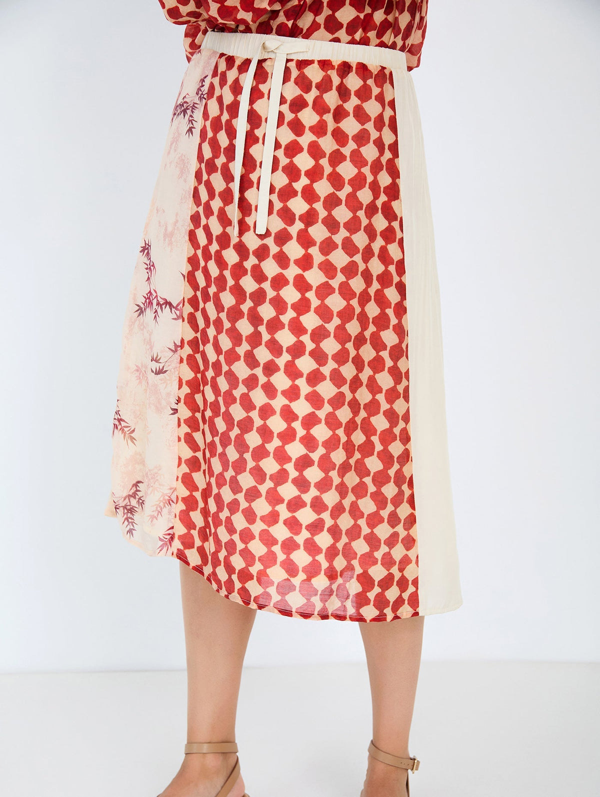 Falda Patchwork Teja SKATIE