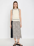 Falda Patchwork Negra SKATIE