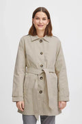 Gabardina beige BYAMONA BYOUNG
